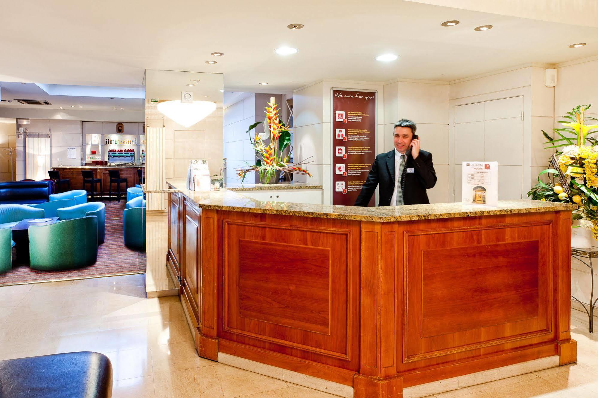 Hotel Continental Лурд Экстерьер фото
